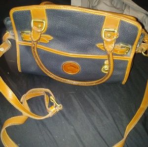 Dooney & Bourke Vintage Zip Top Buckle Satchel